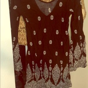 Boho style blouse